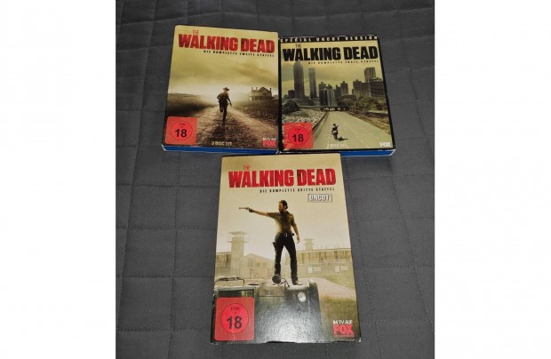 Walking Dead blue-ray 2 disc,3disc dvd 5 disc