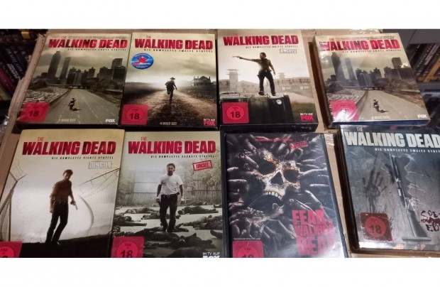 Walking dead DVD sorozat