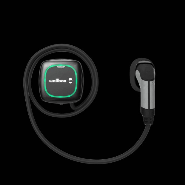 Wallbox Pulsar Plus fekete 5m 22kW - Elektromos aut tlt