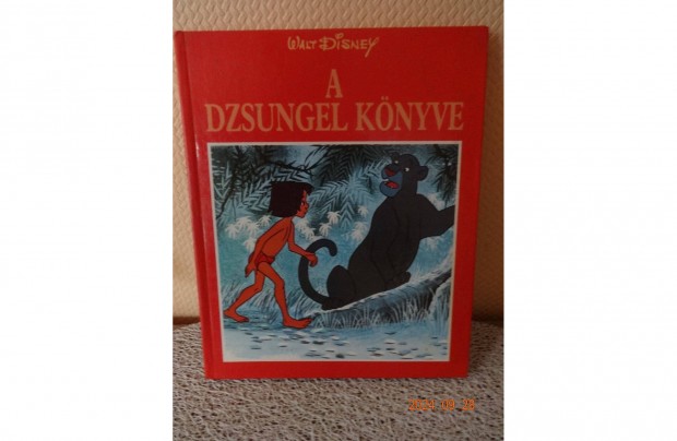 Walt Disney A Dzsungel Knyve - rgi meseknyv (1987)