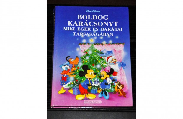 Walt Disney Boldog Karcsonyt c. meseknyv elad 80 -as vekbl