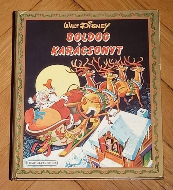 Walt Disney Boldog karcsonyt knyv 1990