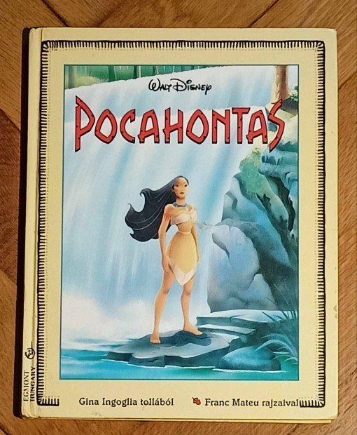 Walt Disney Pocahontas knyv 