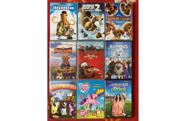 Walt Disney, Dreamworks dvd-k, eredetiek, nem msoltak