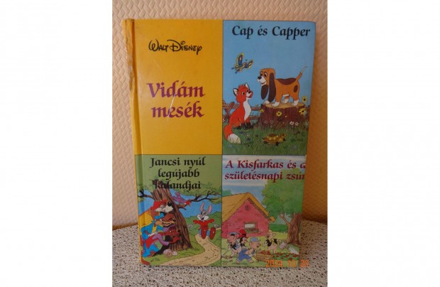 Walt Disney: Vidm Mesk - 3 mese egy ktetben: Cap s Capper, Jancsi