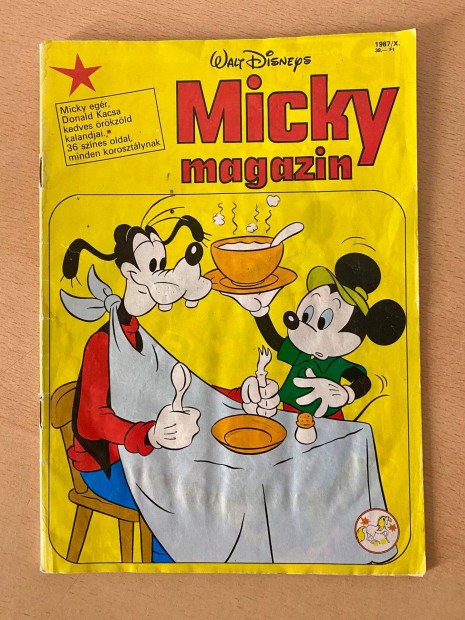 Walt Disney - Micky magazin 1987/10 kpregnyfzet
