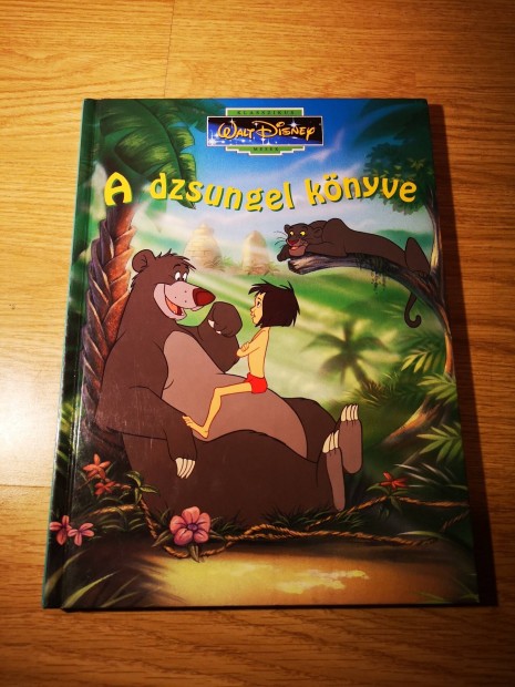 Walt Disney klasszikus sorozat A dzsungel knyve (3) szp llapotban