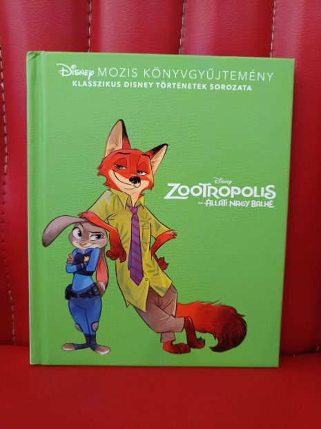 Walt Disney mozis knyvgyjtemny meseknyv Zootropolis