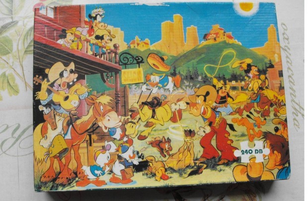 Walt Disney sszerak jtk vadnyugat, 240 db-os puzzle