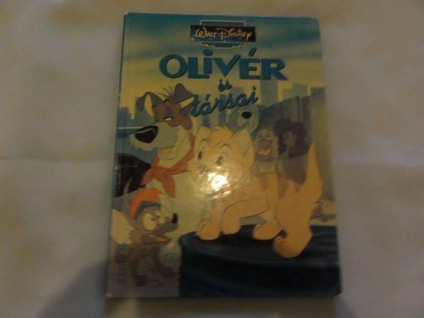 Walt Disney ritka klasszikus knyv,Olivr s trsai