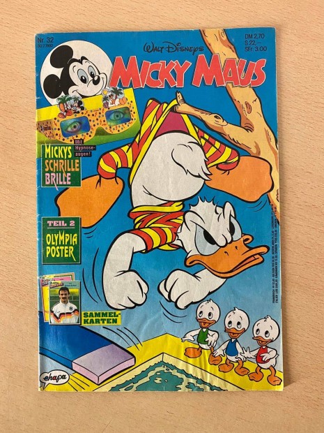 Walt Disney's - Micky Maus nmet nyelv kpregnyfzet 1992 Nr.32