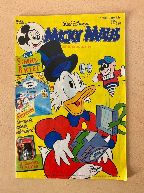 Walt Disney's - Micky Maus nmet nyelv kpregnyfzet 1993 Nr.35