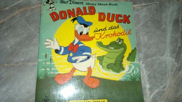 Walt Disneys Donald duck und das Krokodil Kiads ve: 1968