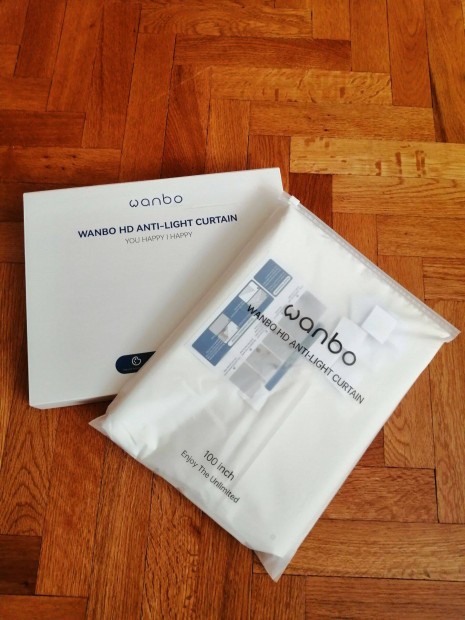 Wanbo HD Anti-Light Porjector Curtain Vászon