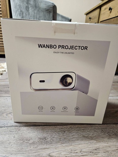 Wanbo X5 1080p 1100 ANSI lumen LED-es projektor