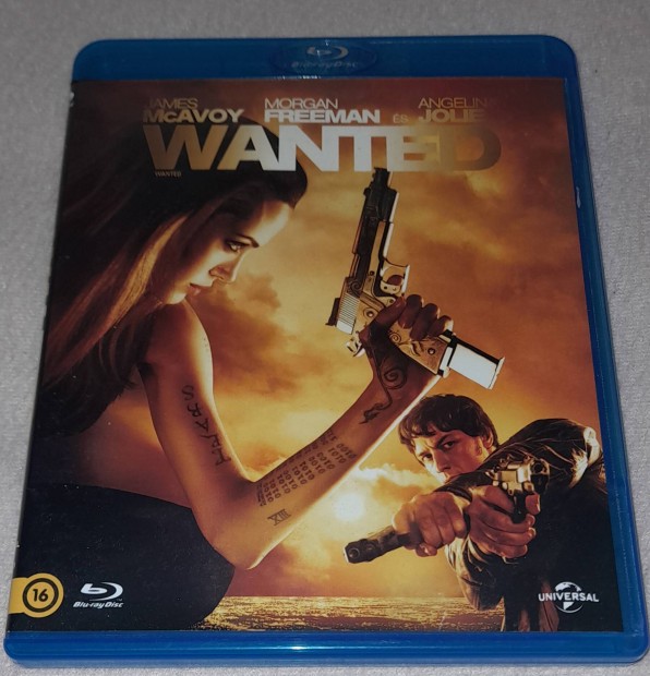 Wanted Magyar Kiads Blu-ray Film 