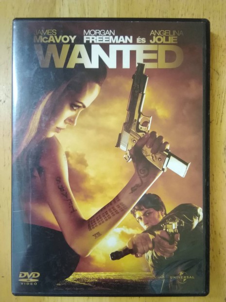 Wanted dvd Angelina Jolie 