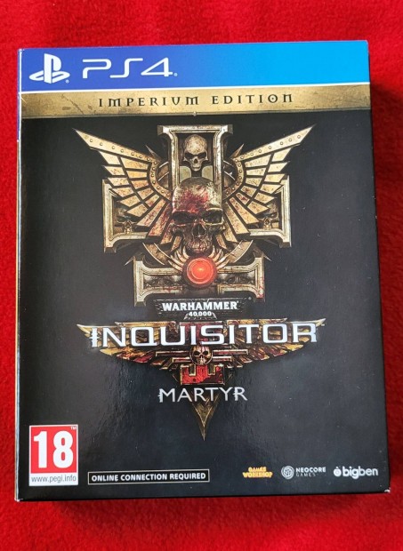 Warhammer 40000 Inquisitor Martyr PS4 PS5 Magyar Felrattal