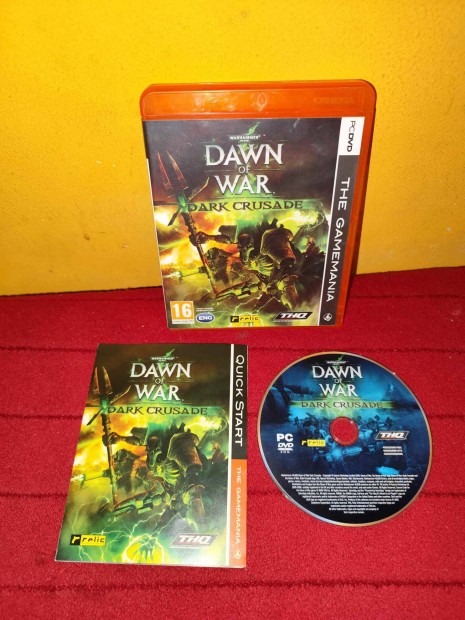 Warhammer 40,000: Dawn of War Dark Crusade kieg.PC DVD