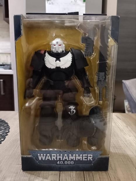 Warhammer 40k Raven Guard Veteran Sergeant Space Marine figura 