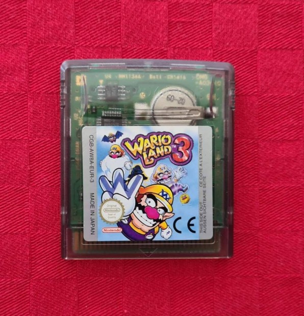 Wario Land 3 EUR (Nintendo Game Boy) color advance gameboy Angol nyelv
