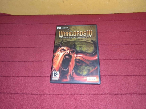 Warlords IV: Heroes of Etheria PC cd