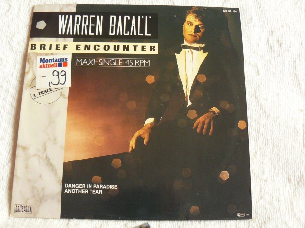 Warren Bacall - BRIEF Encounter Maxi-Single 1985