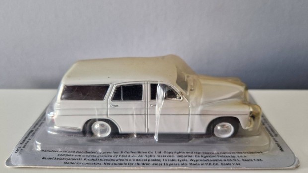 Warszawa 203 Kombi 1:43 1/43 Modell bontatlan kisaut Retroautk