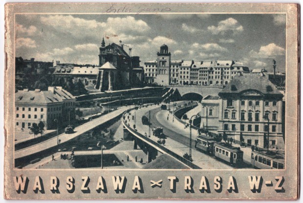 Warszawa Trasa W-Z 1949