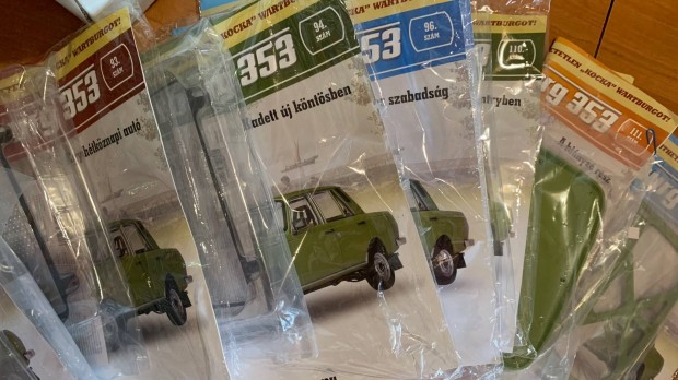 Wartburg 353 1:8 mretarny modell kiadvnysorozat