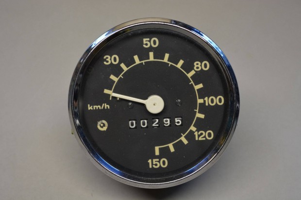 Wartburg króm keretes 150-es km óra korai szériás kilométer számláló