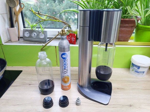 Wassermaxx Deluxe Sodastream Szódagép Új Patron 2 Palack
