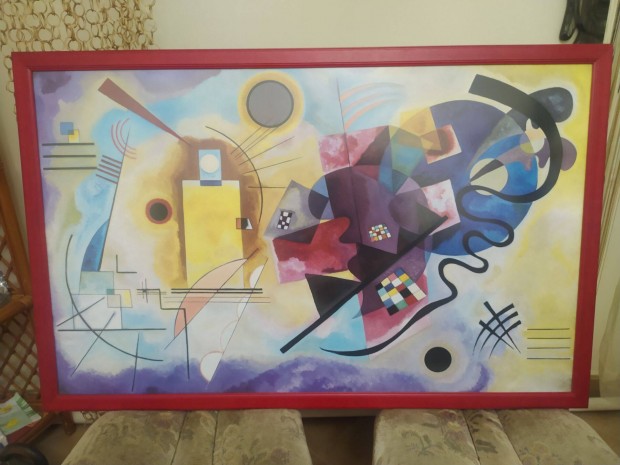 Wassily Kandinsky kp, minsgi kerettel s veggel elad Debrecenben