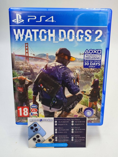 Watch Dogs 2 PS4 Garancival #konzl0154