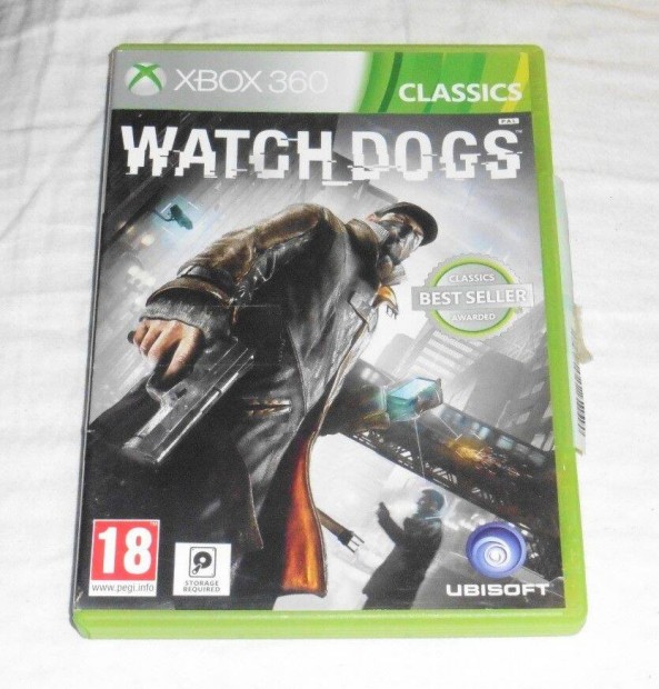 Watch Dogs Angolul (GTA Szer) Gyri Xbox 360 Jtk akr flron