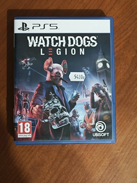 Watch Dogs Legion PS5 és még 400 játék készleten!