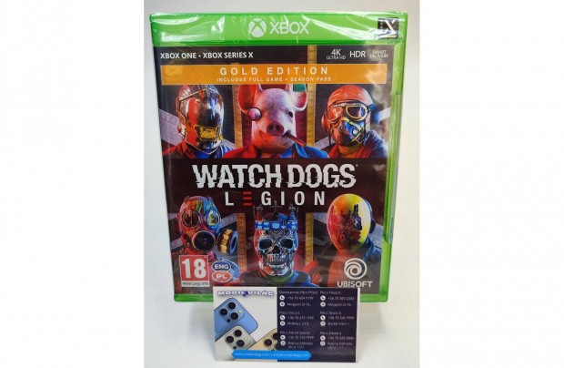 Watch Dogs Legion Xbox One Garancival #konzl1026