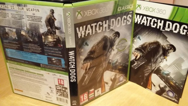 Watch Dogs - xbox360 eredeti jtk