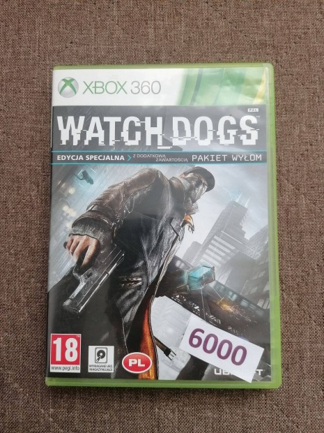 Watch dogs Xbox 360 jtk elad!