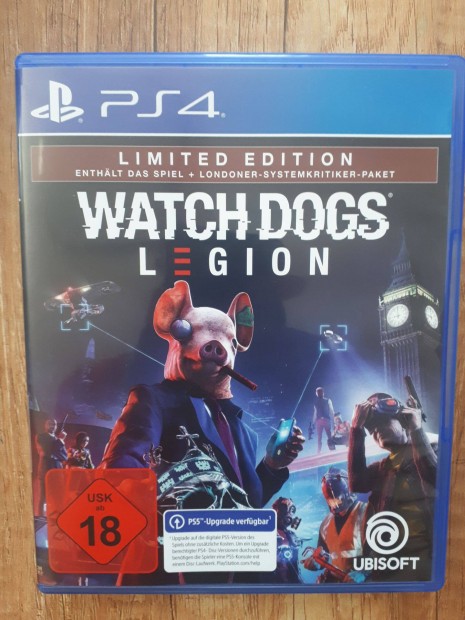 Watchdogs Legion ps4-PS5 jtk elad-csere "