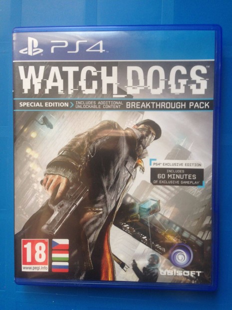 Watchdogs (magyar!) ps4-PS5 jtk elad-csere "