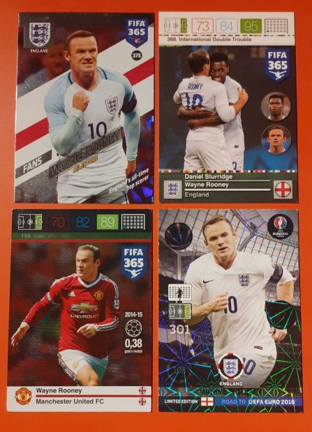 Wayne Rooney Panini focis krtyk