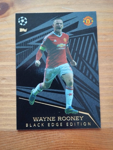 Wayne Rooney (Manchester United) Black Edge BL Extra 2023 krtya