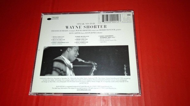 Wayne Shorter Speak no evil Jazz Cd 1999 Blue Note