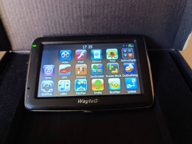Waytech GPS navigátor, extra funkciókkal
