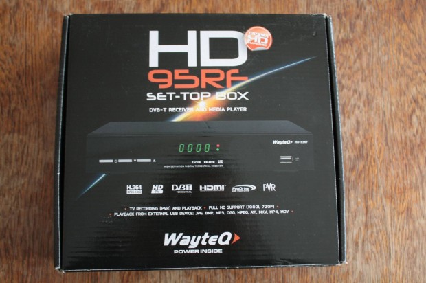 Wayteq 95 RF Set top box eladó