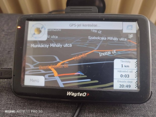 Wayteq GPS 5" Teljes Eurpa Trkppel 2022-es!