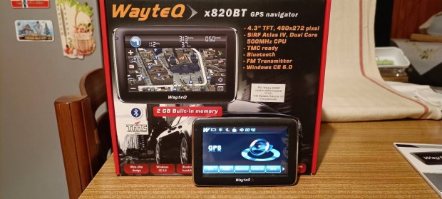 Wayteq GPS s multimdia lejtsz 