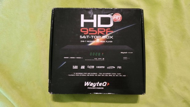 Wayteq HD-95RF DVB-T vev s Mdialejtsz j + ingyen posta
