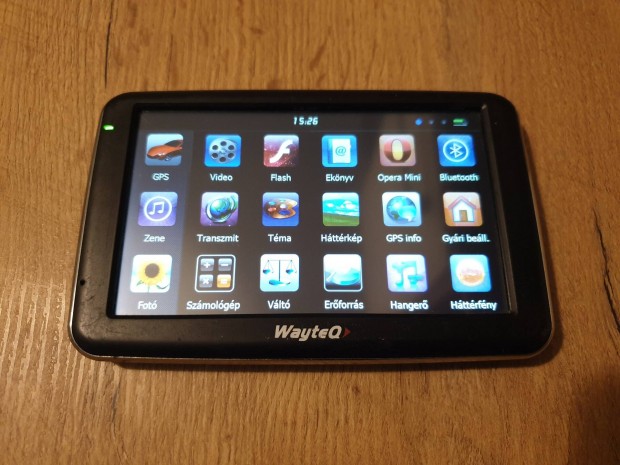 Wayteq X960BT navigáció GPS